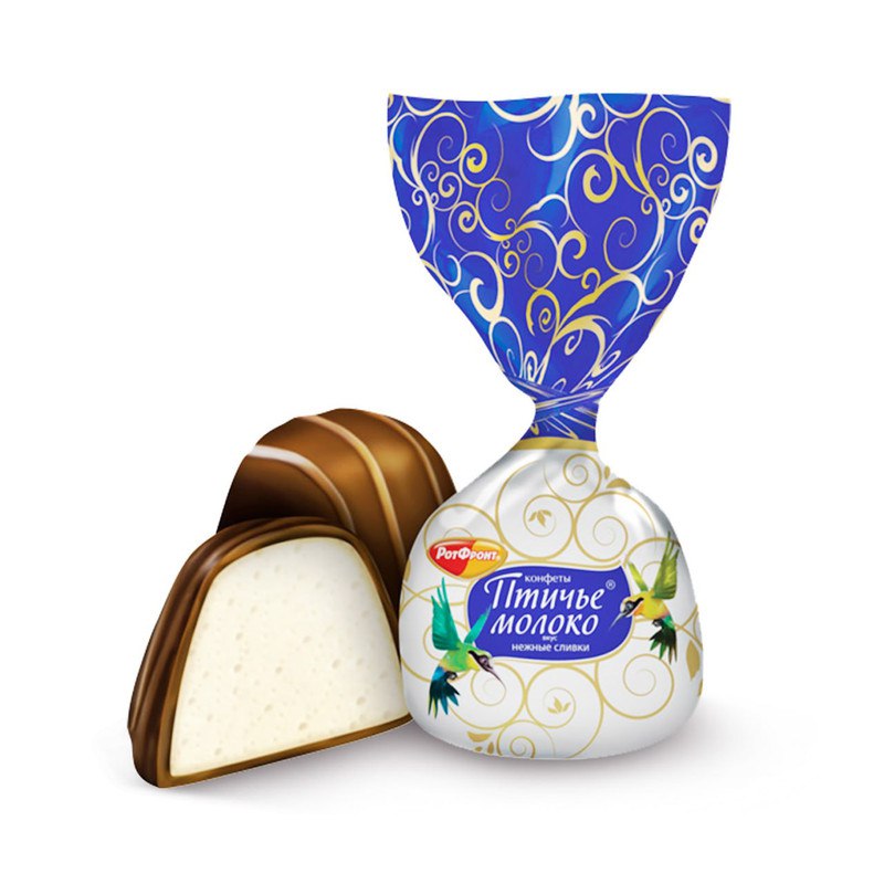 Бонбони птиче мляко вкус сметана