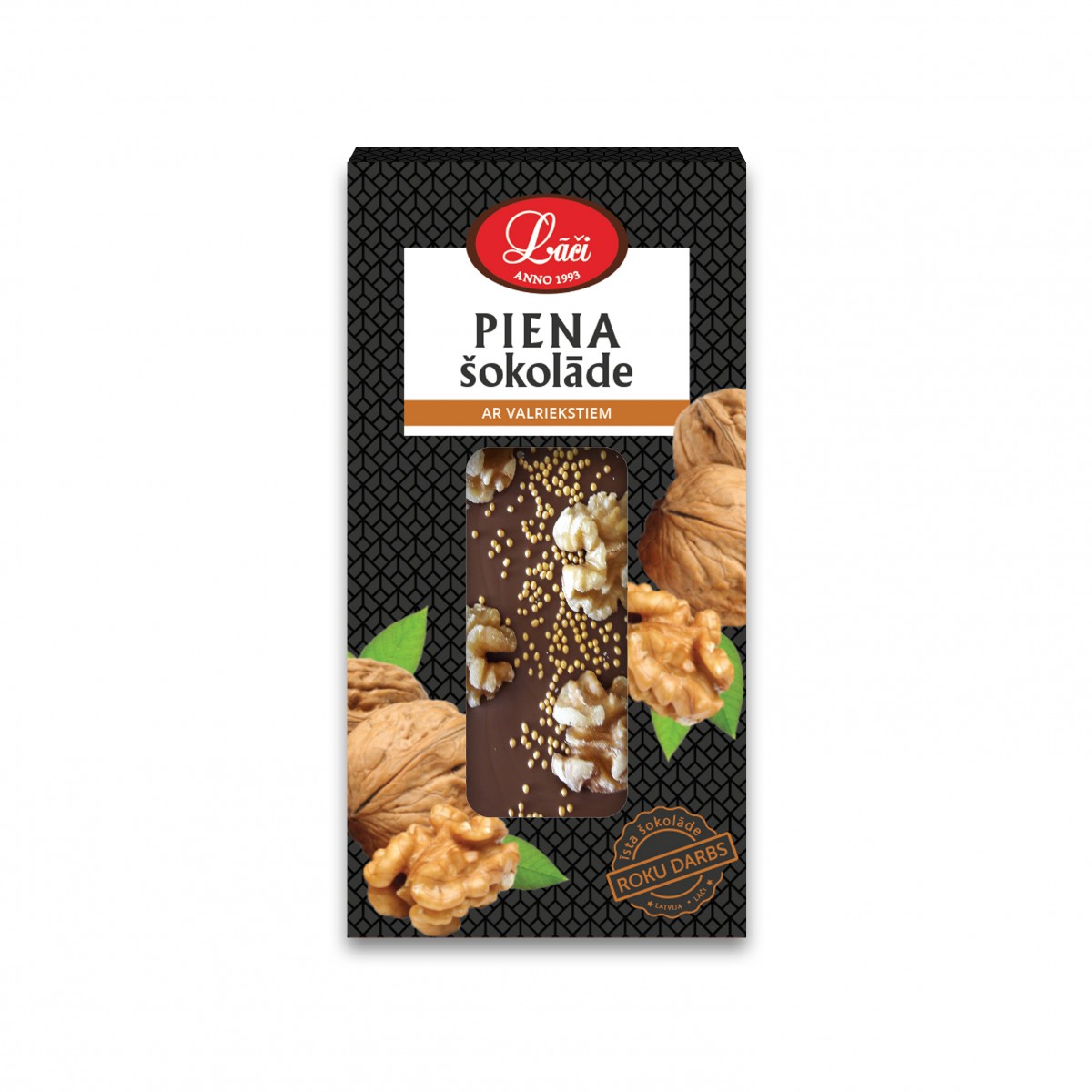 Млечен шоколад с орехи Laci