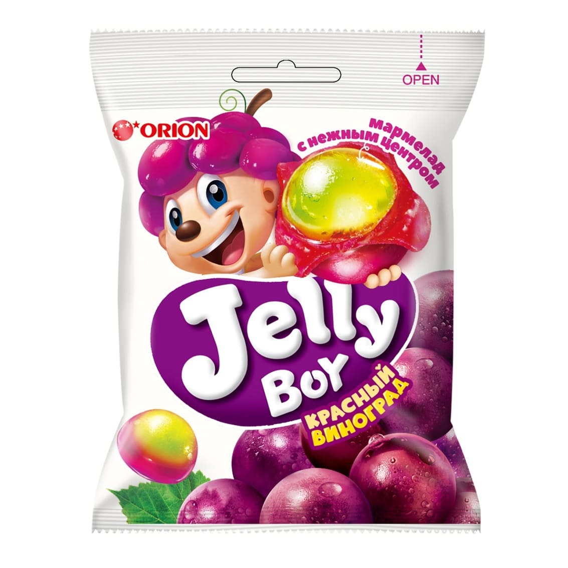 Желирани бонбони Jelly Boy грозде