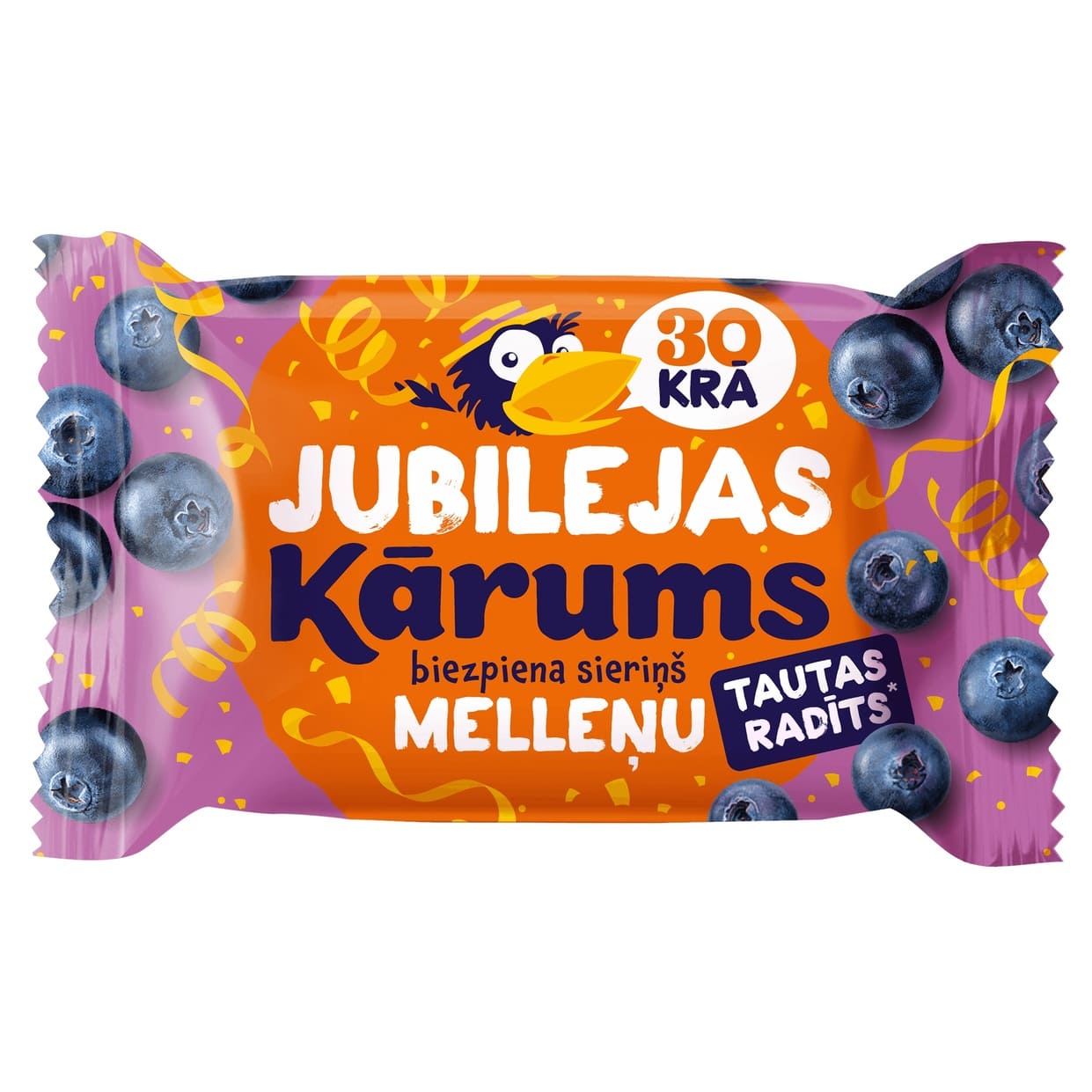 Млечен десерт синя боровинка Карумс