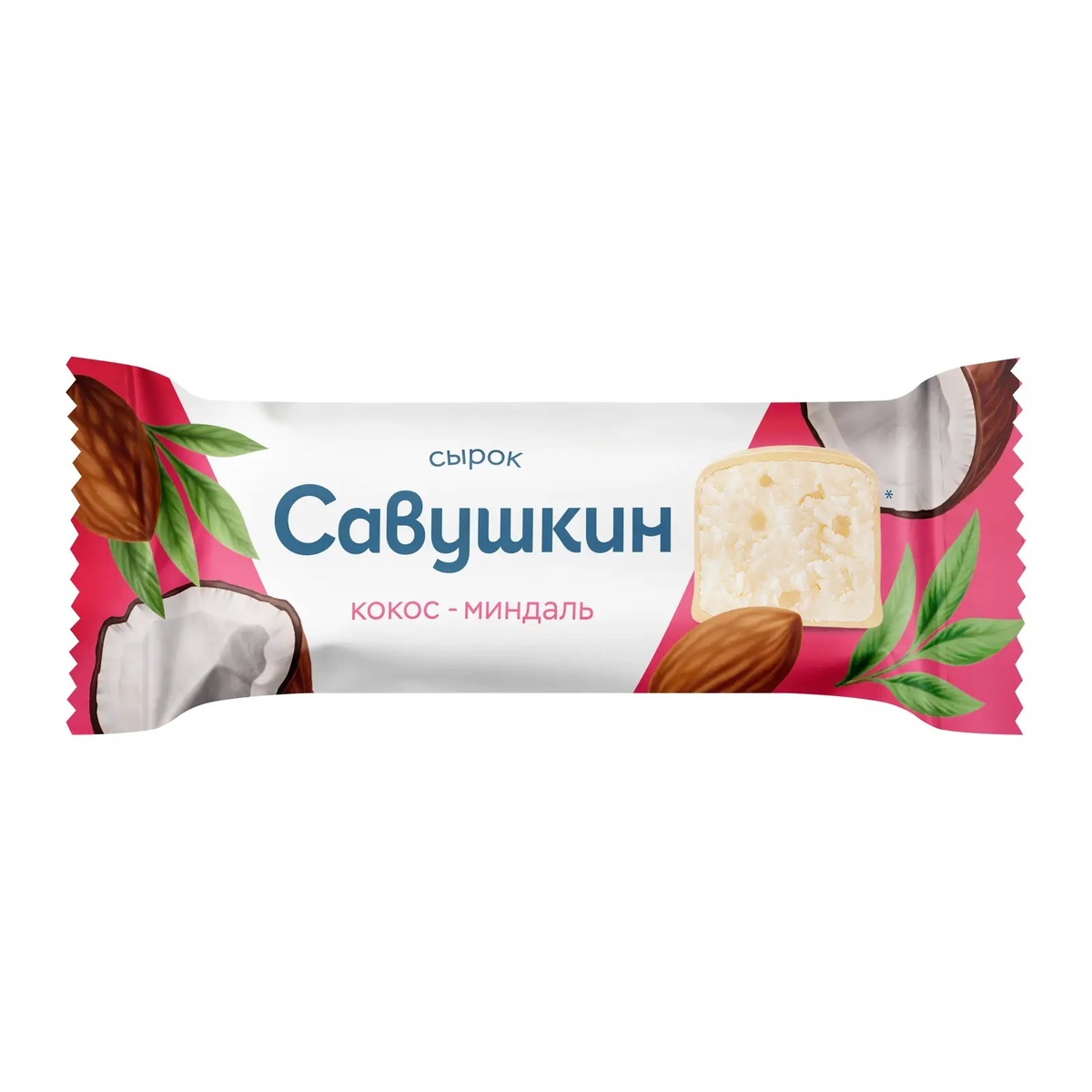 Млечен десерт кокос/бадем Савушкин