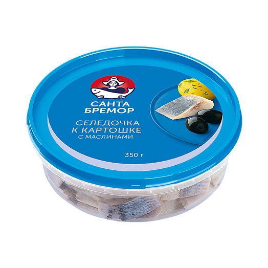Селедочка к картошке с маслини Санта Бремор