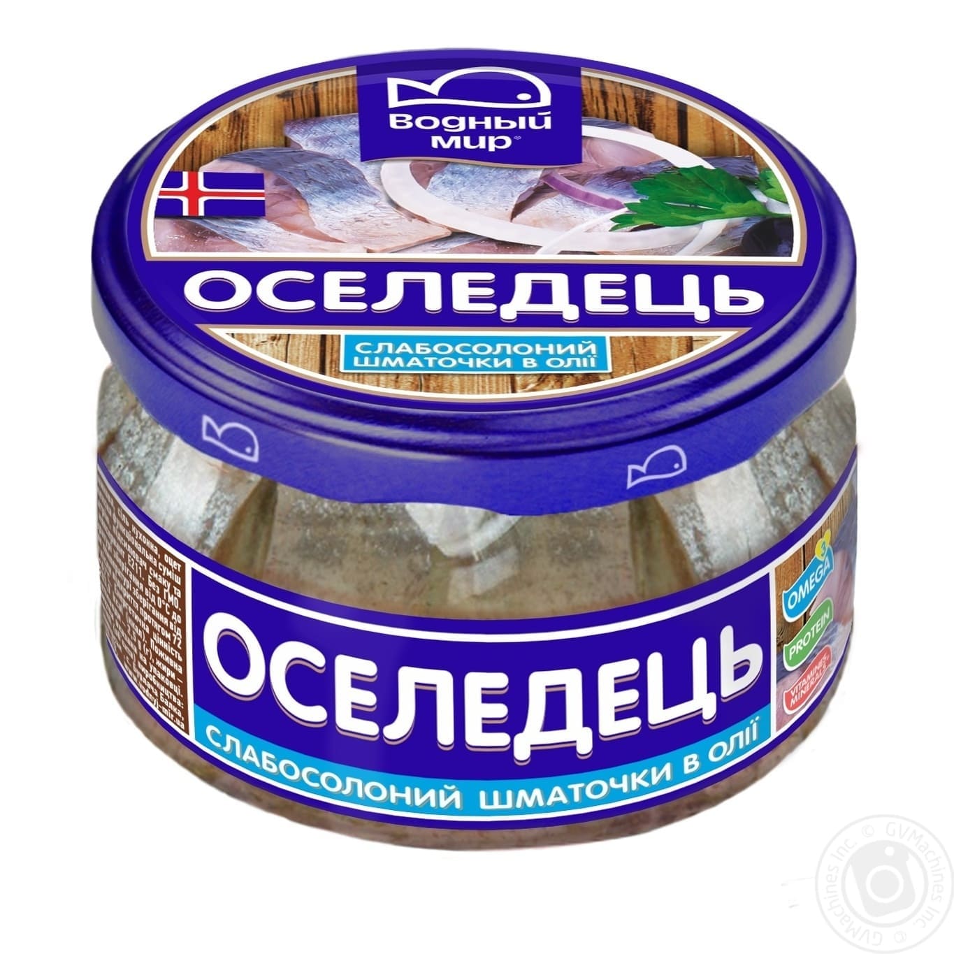 Сельодка парченца в олио Водний Свiт