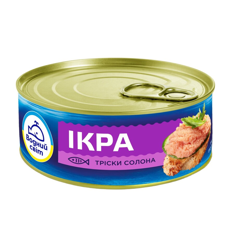 Хайвер от треска Водний свiт