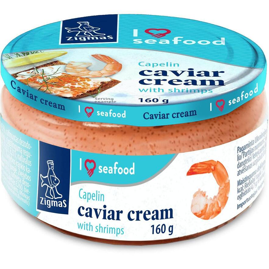 Крем хайвер със скариди Zigmas