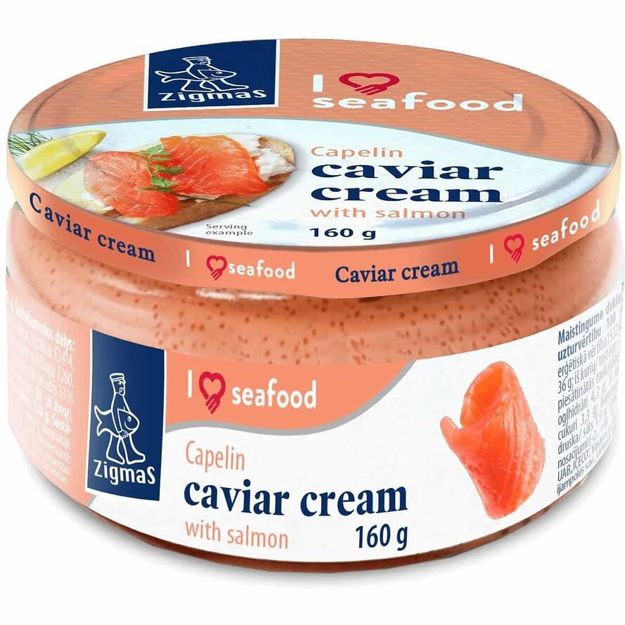 Крем хайвер със сьомга Zigmas