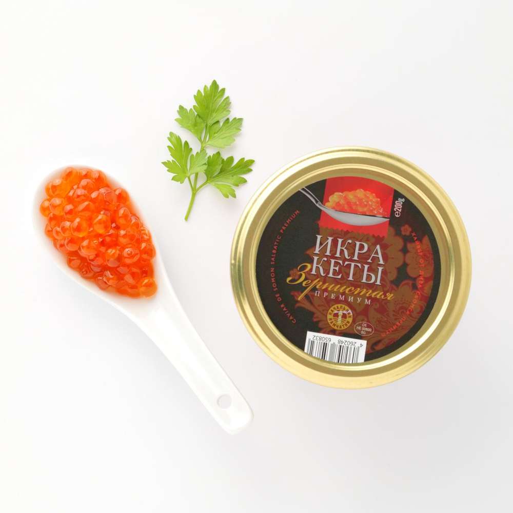 Хайвер от сьомга Кета Erste caviar