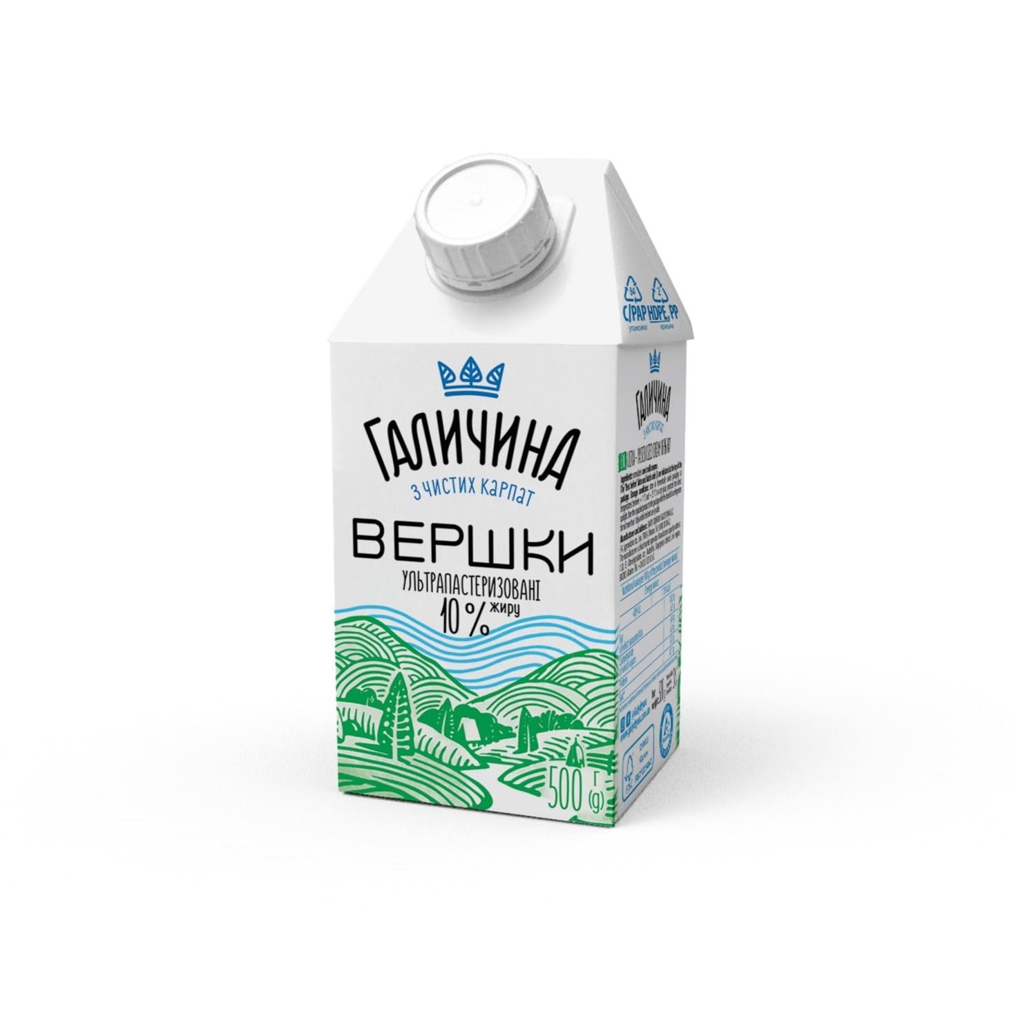 Сметана сливки 10% Галичина
