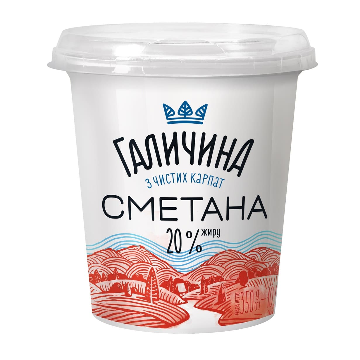 Сметана заквасена 20% Галичина
