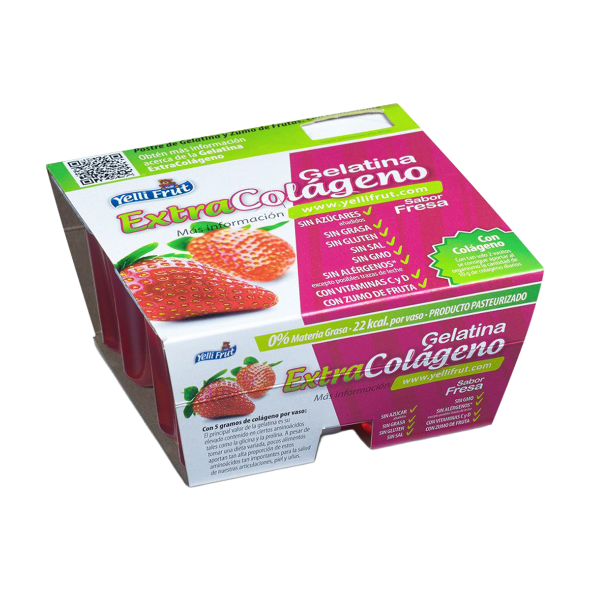 Желе YELLI FRUIT EXTRACOLА́GENO
