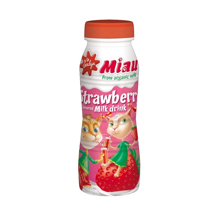Млечна напитка вкус ягода Мяу