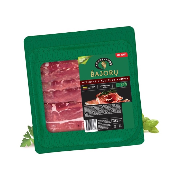 Шунка свинска суровосушена слайс Krekenavos