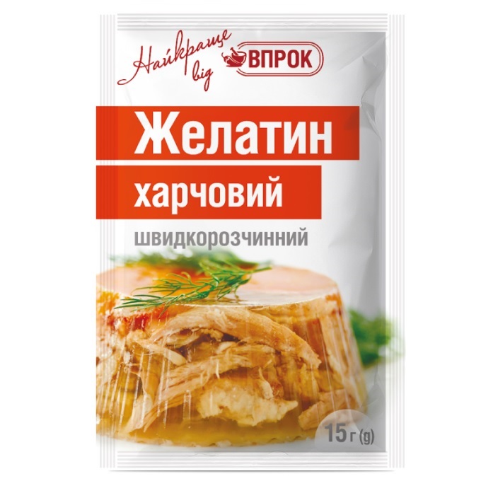 Желатин Впрок