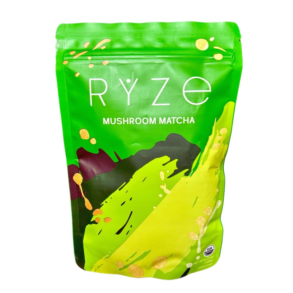 Напитка с гъби и матча на прах „RYZE Mushroom Matcha“