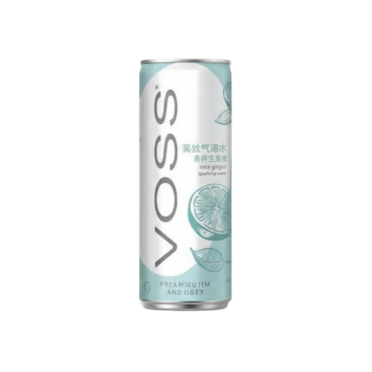 Газирана вода с аромат лайм/джинджифил VOSS