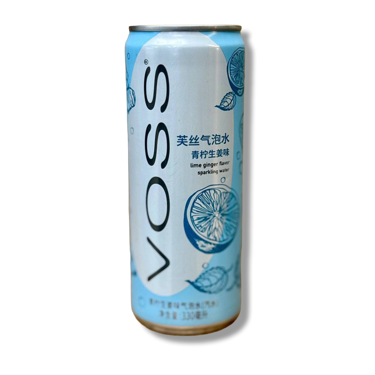 Газирана вода с аромат лайм/джинджифил VOSS