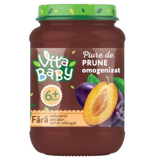 Пюре от слива 6+ Vita Baby