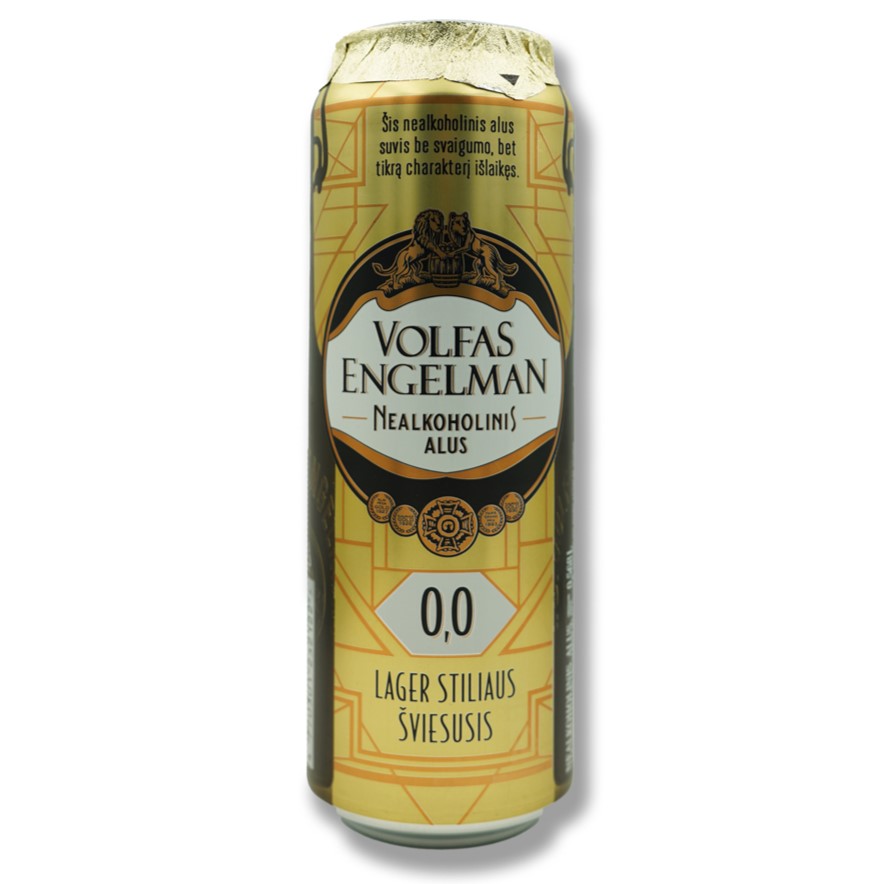 Бира безалкохолна Volfas Engelman