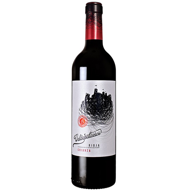 Вино червено сухо Риоха Crianza (отлежало) Valdepalacios