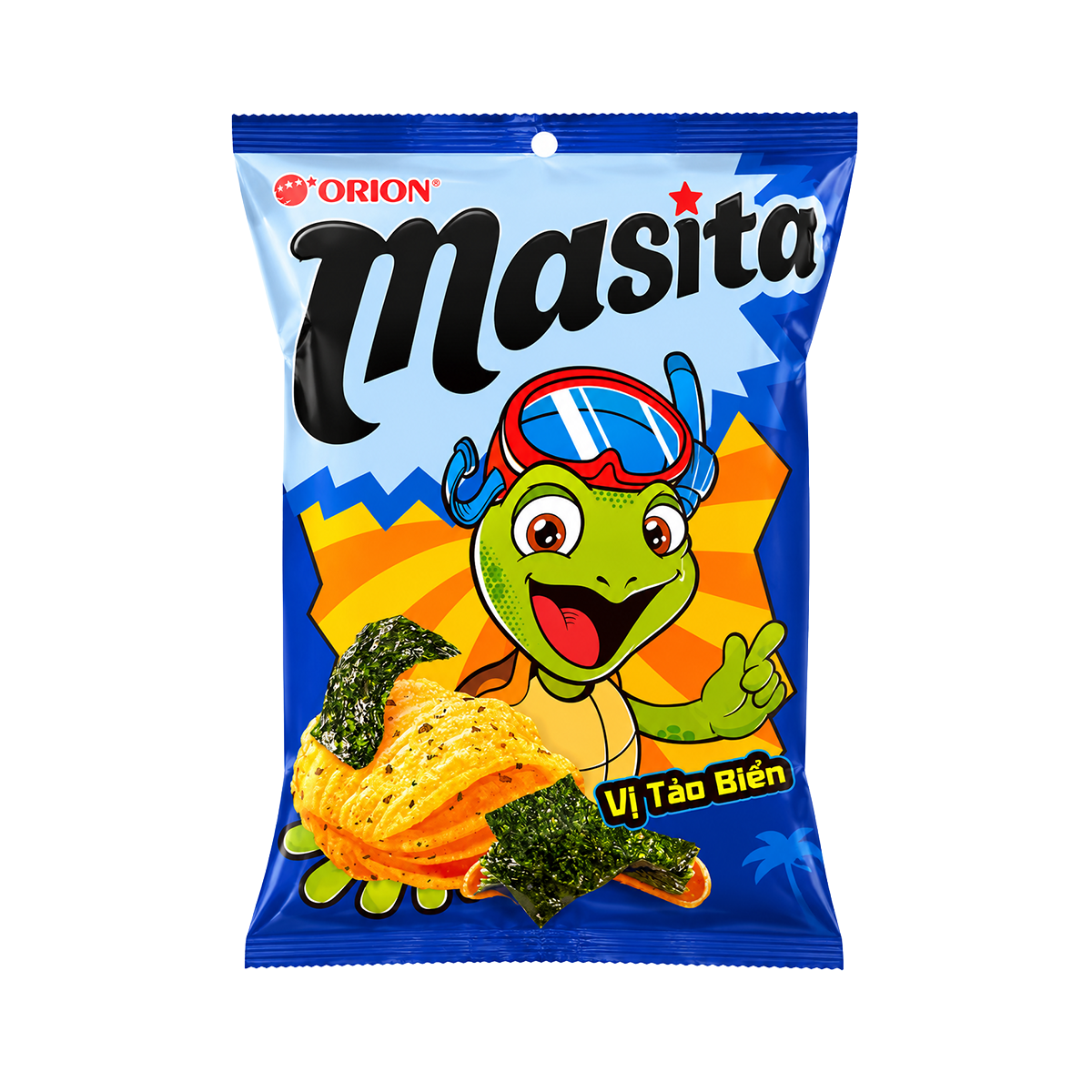 Царевичен снакс Masita с вкус на морски водорасли