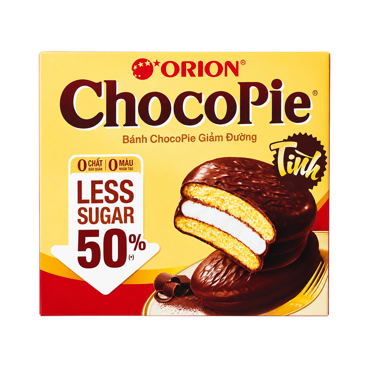 Десерт Orion Chocopie със захар и подсладители