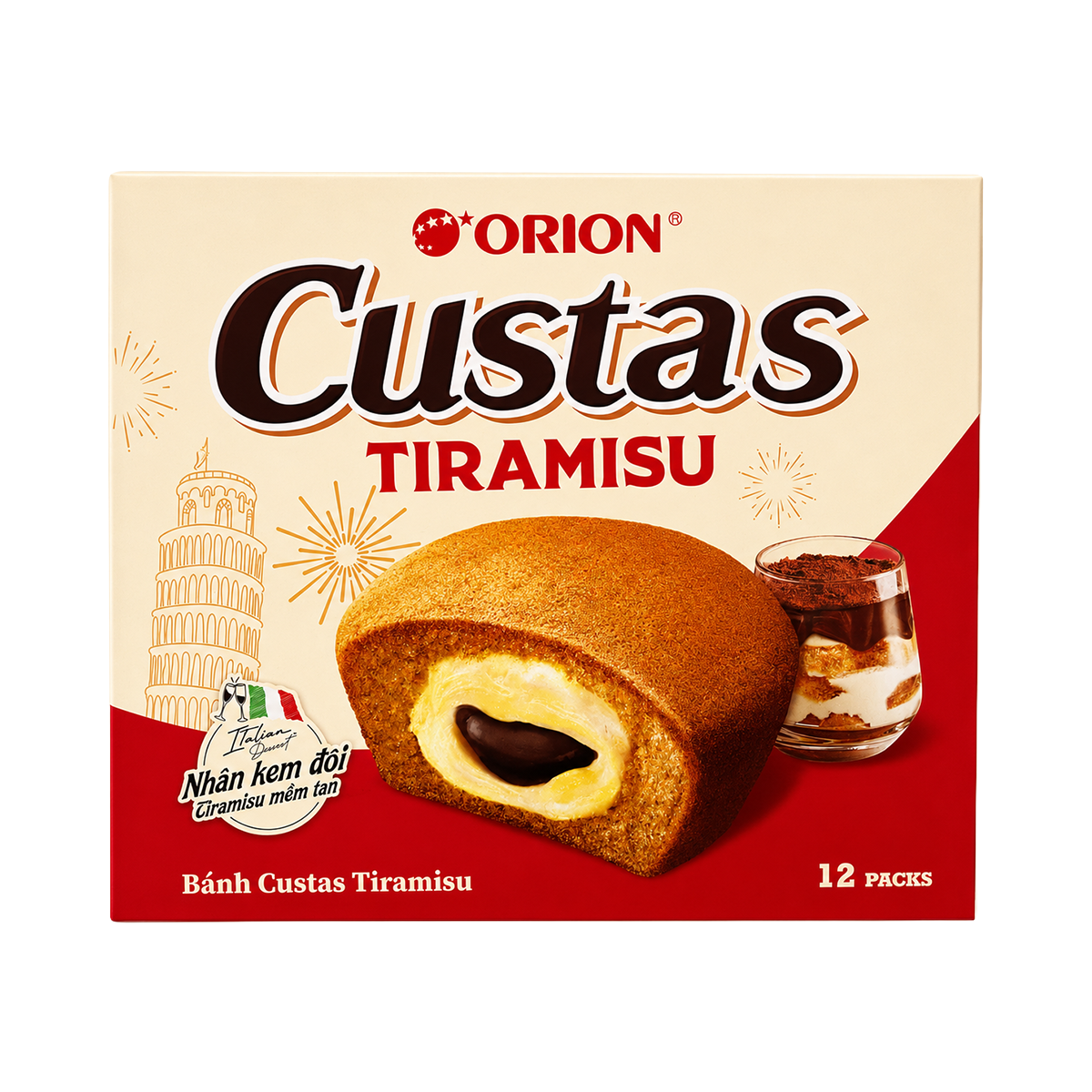 Десерт Orion Custas с вкус на тирамису