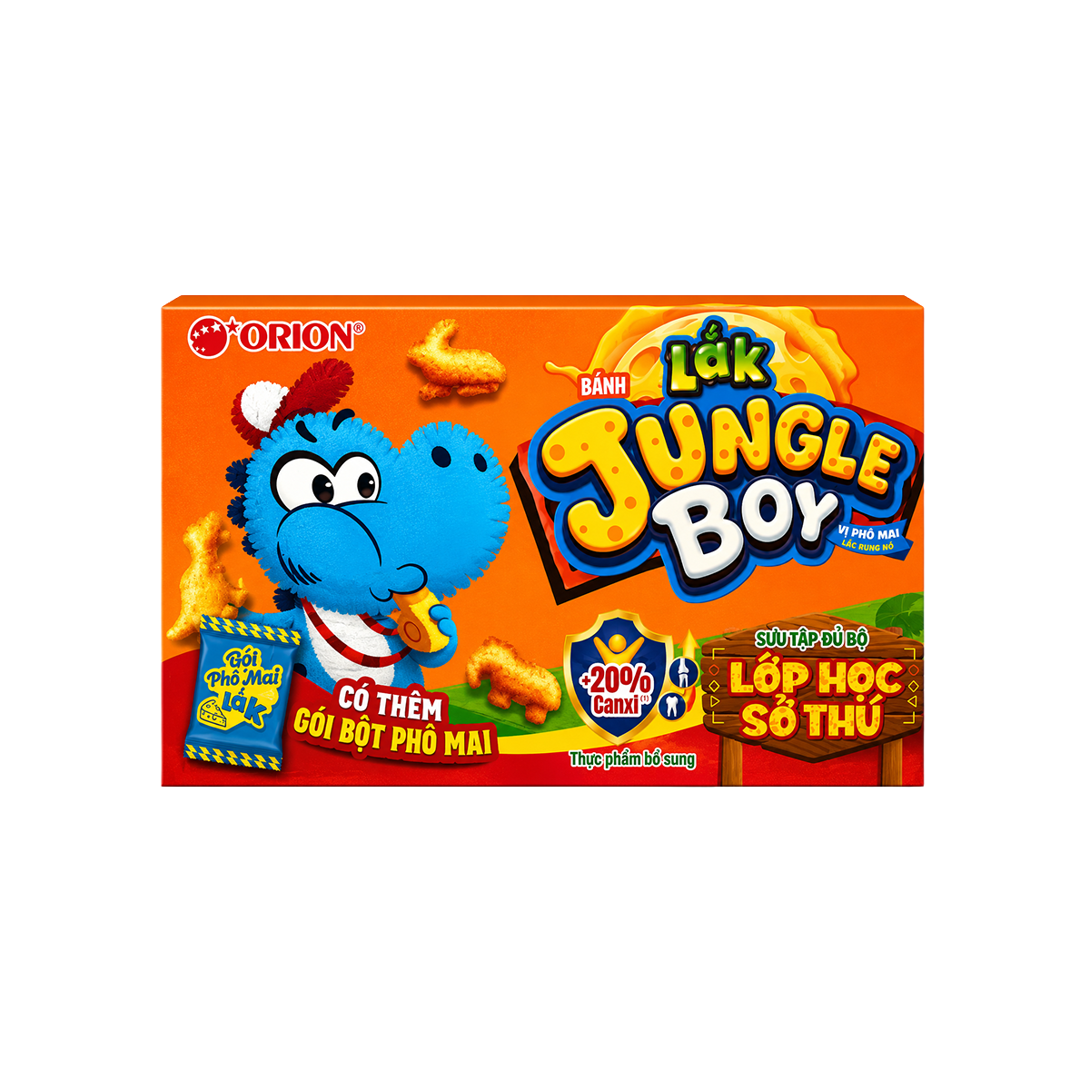 Крекери Orion Jungle Boy с вкус на сирене