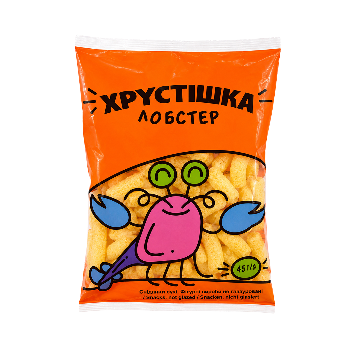 Царевичен снакс с вкус Лобстер
