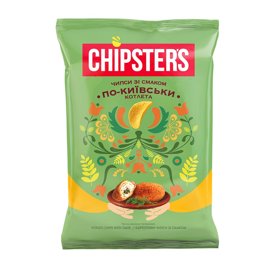 Чипс вкус на кюфте по-киевски Chipsters