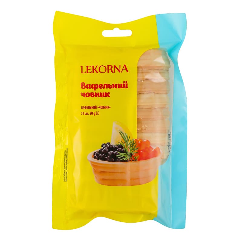 Вафлена лодка (човник) Лекорна