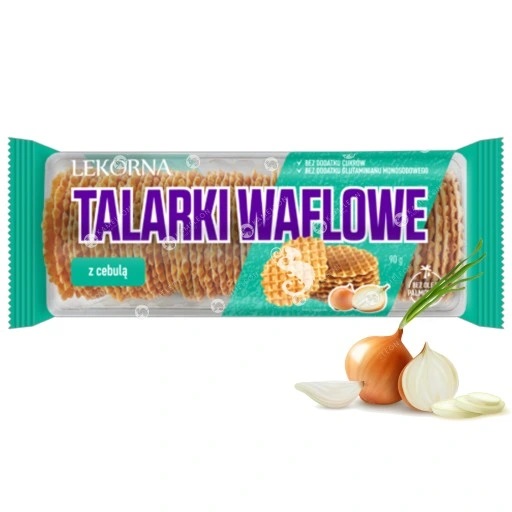 Вафли солени със сушен лук Лекорна