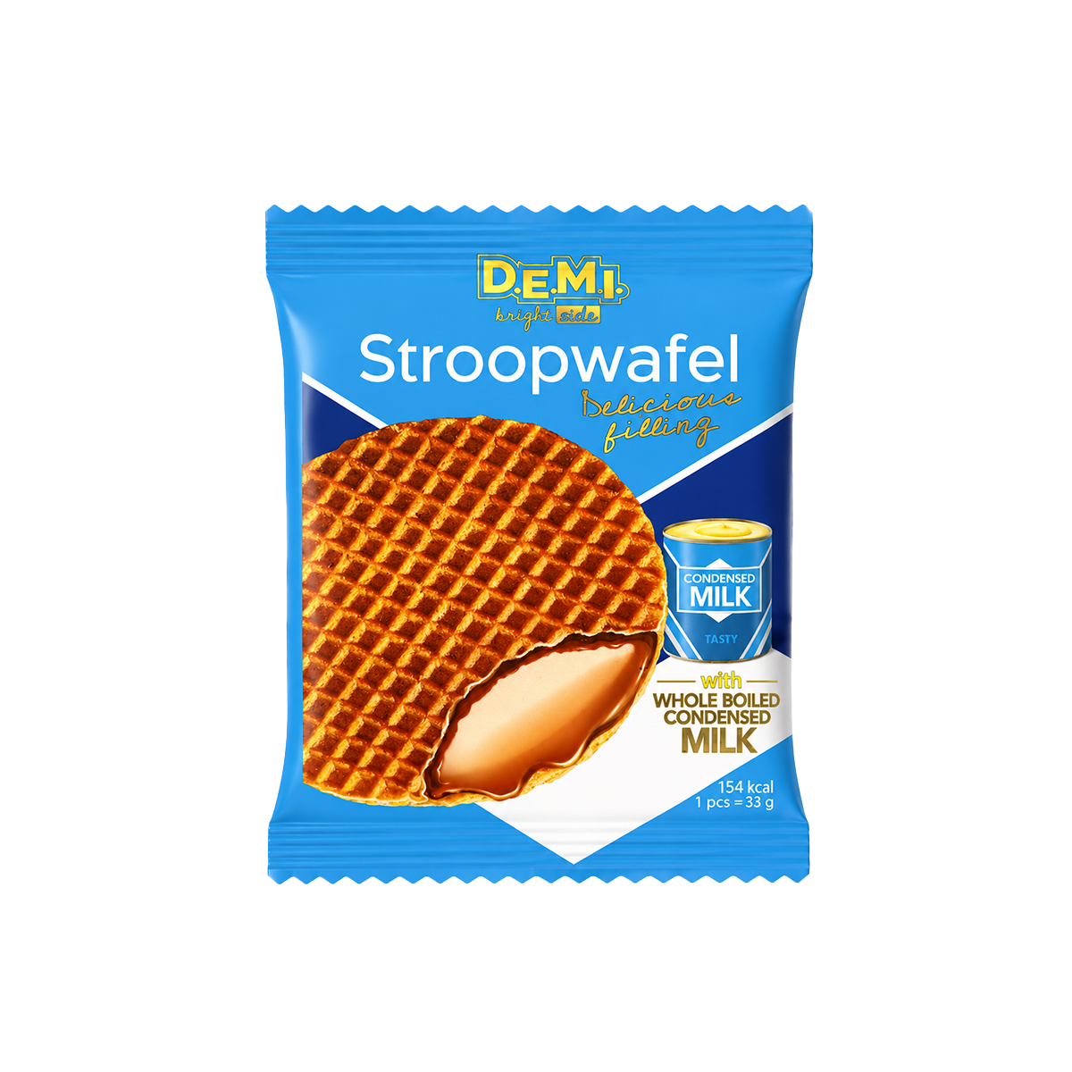 Вафла stroopwafel кондензирано мляко DEMI