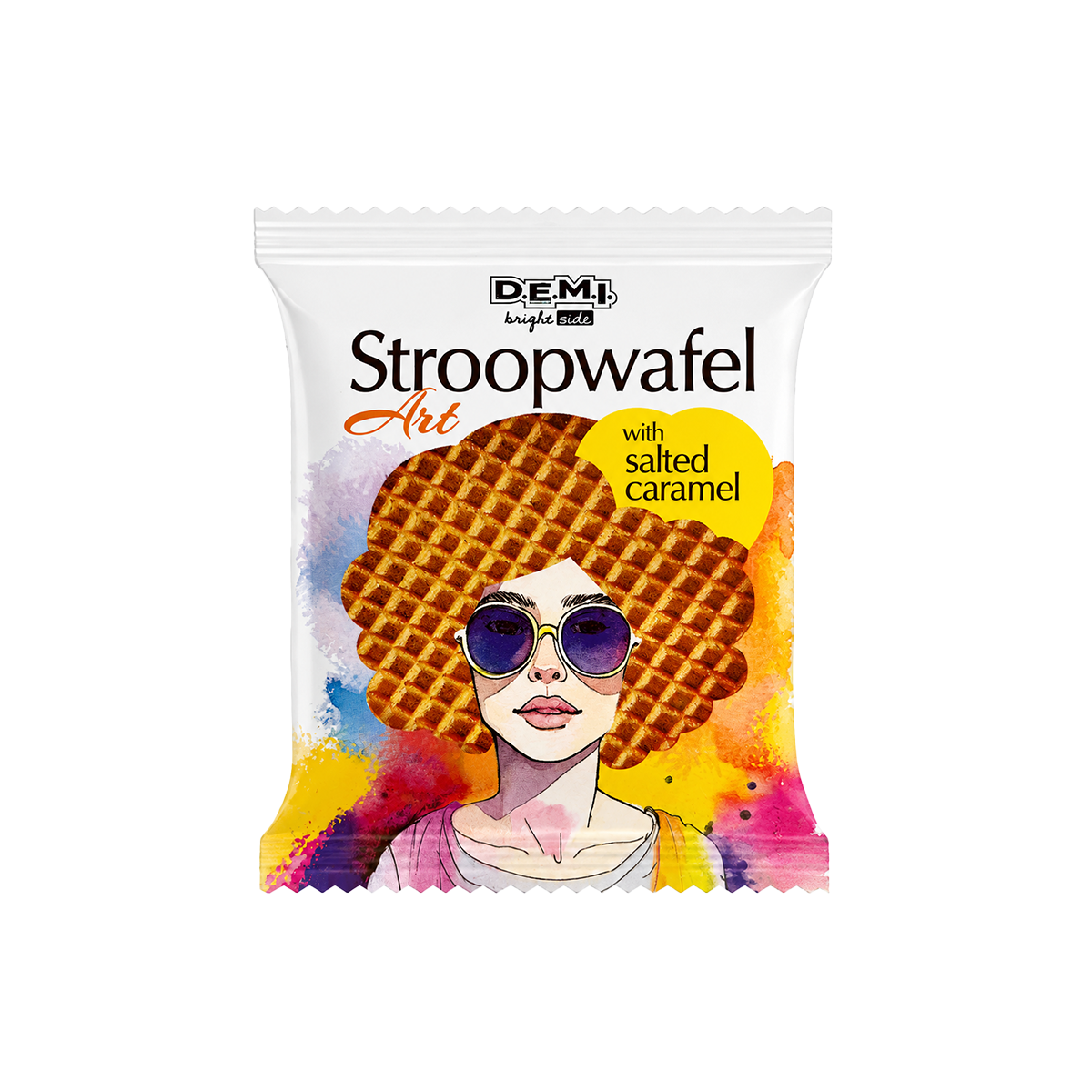 Вафла stroopwafel солена карамел DEMI