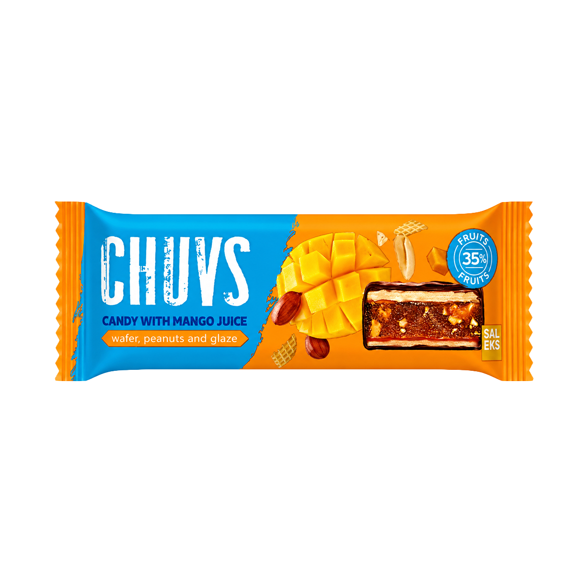 Вафлен бар манго CHUVS