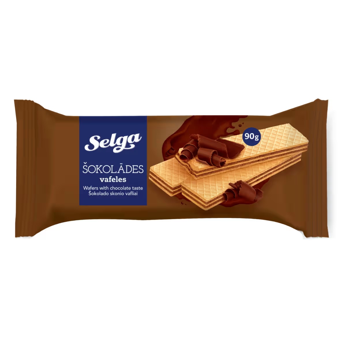 Вафли Selga шоколад Laima