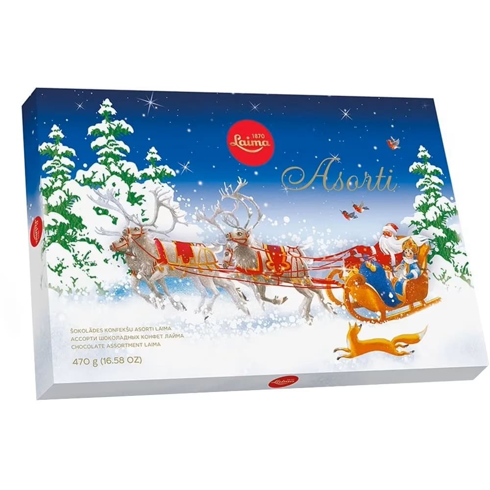 Бонбони в кутия Шейна Laima