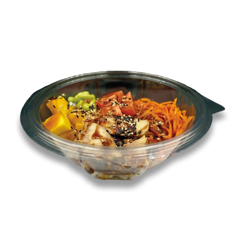 Поке с пиле терияки