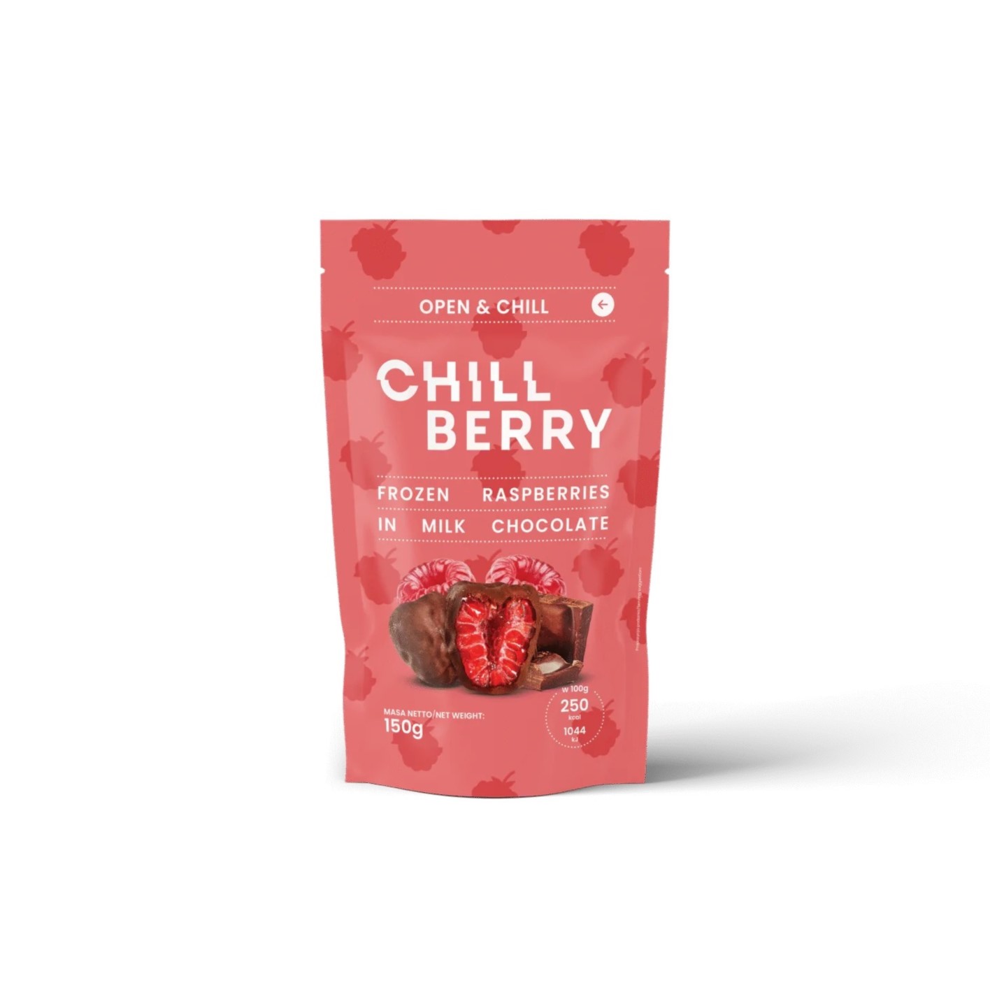 Малина в млечен шоколад Chilberry
