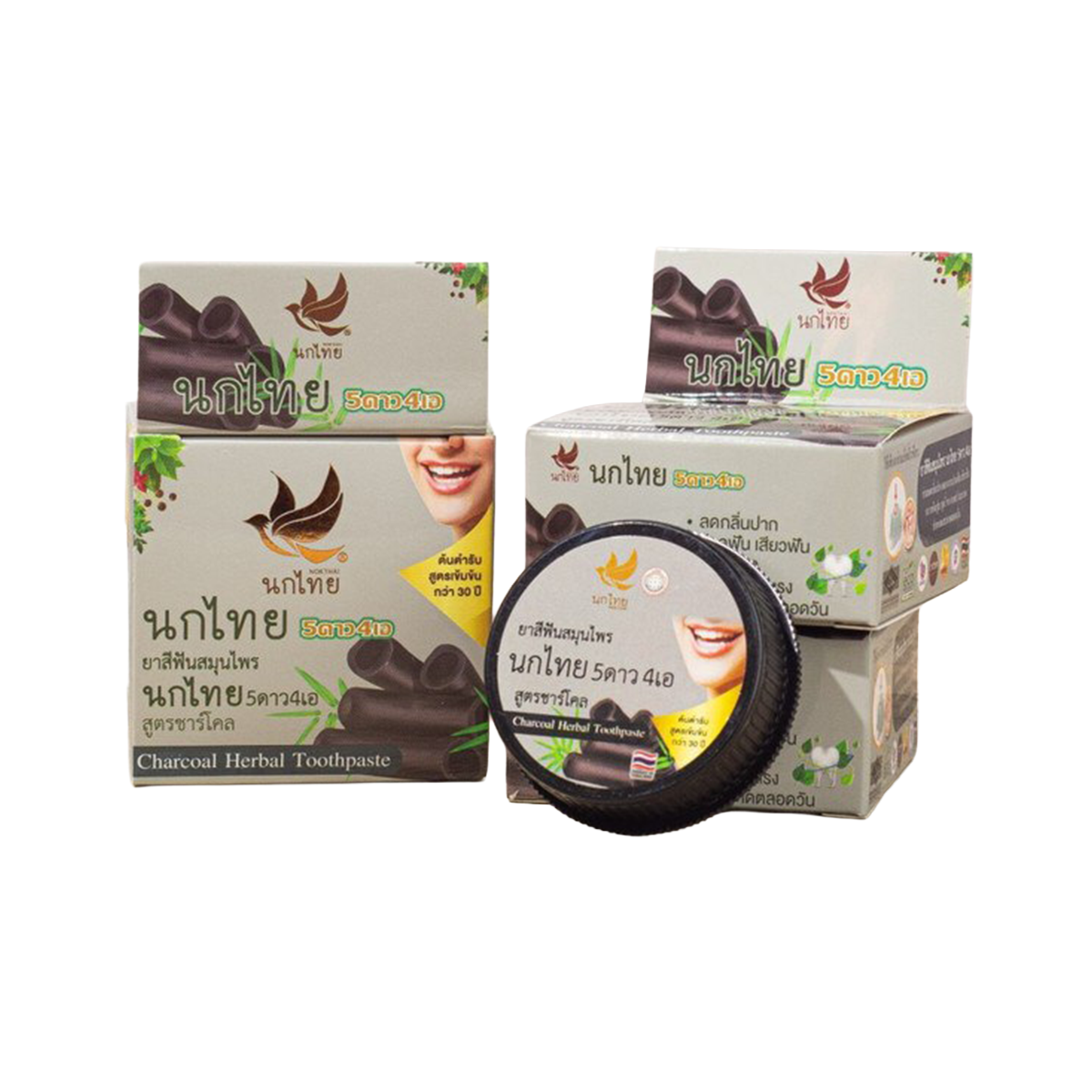 Паста за зъби концентрирана бамбуков въглен NOKTHAI