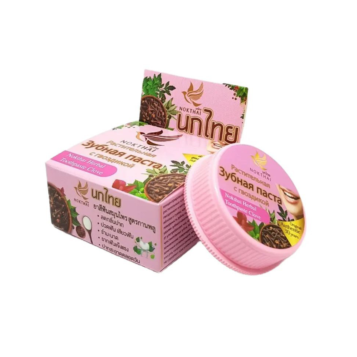 Паста за зъби концентрирана карамфил NOKTHAI