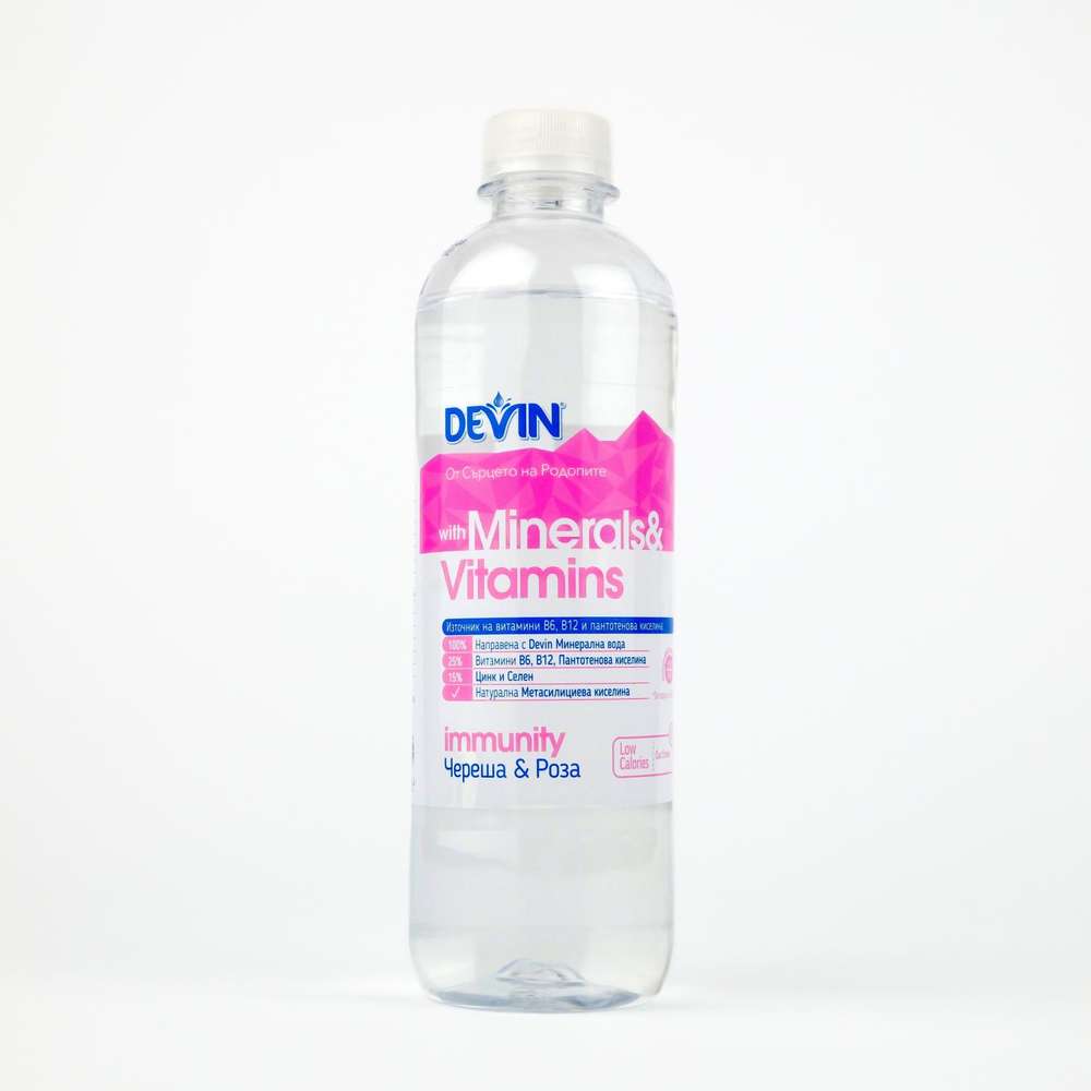 Витаминизирована вода Череша роза Devin