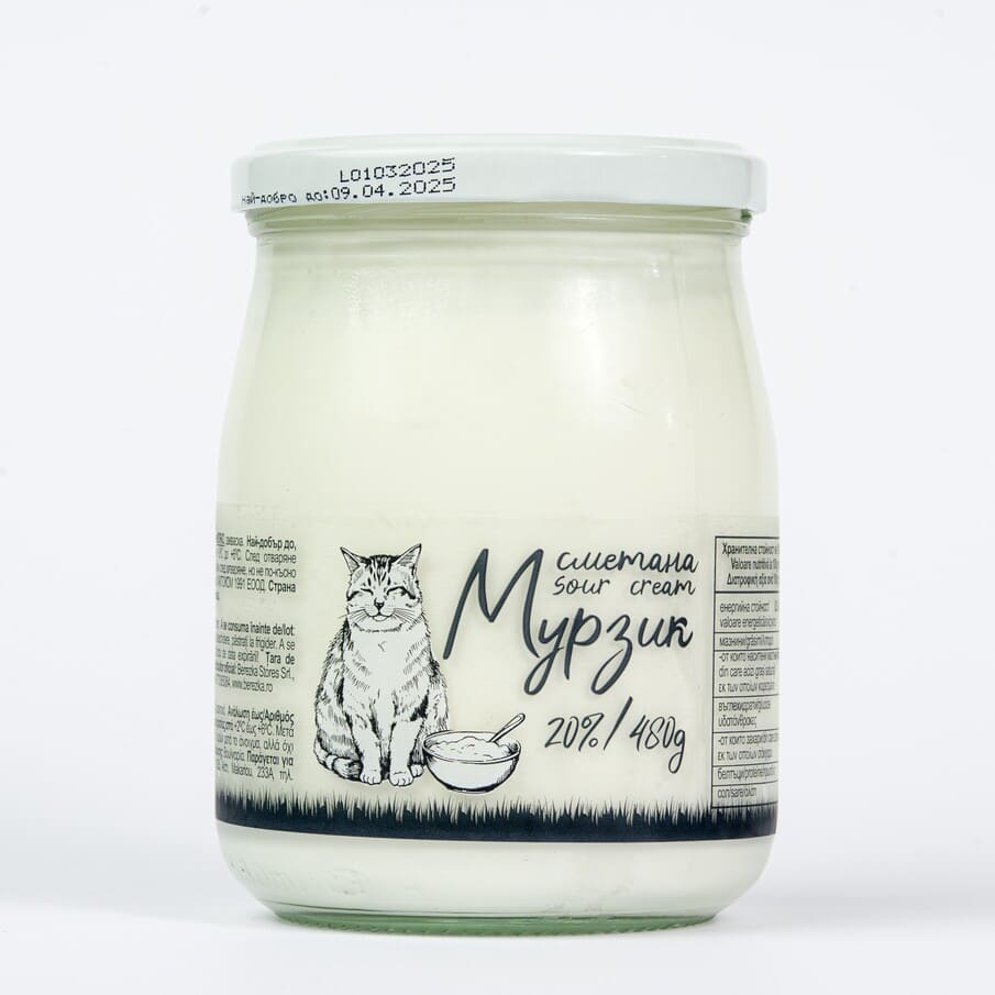 Сметана Мурзик 20%