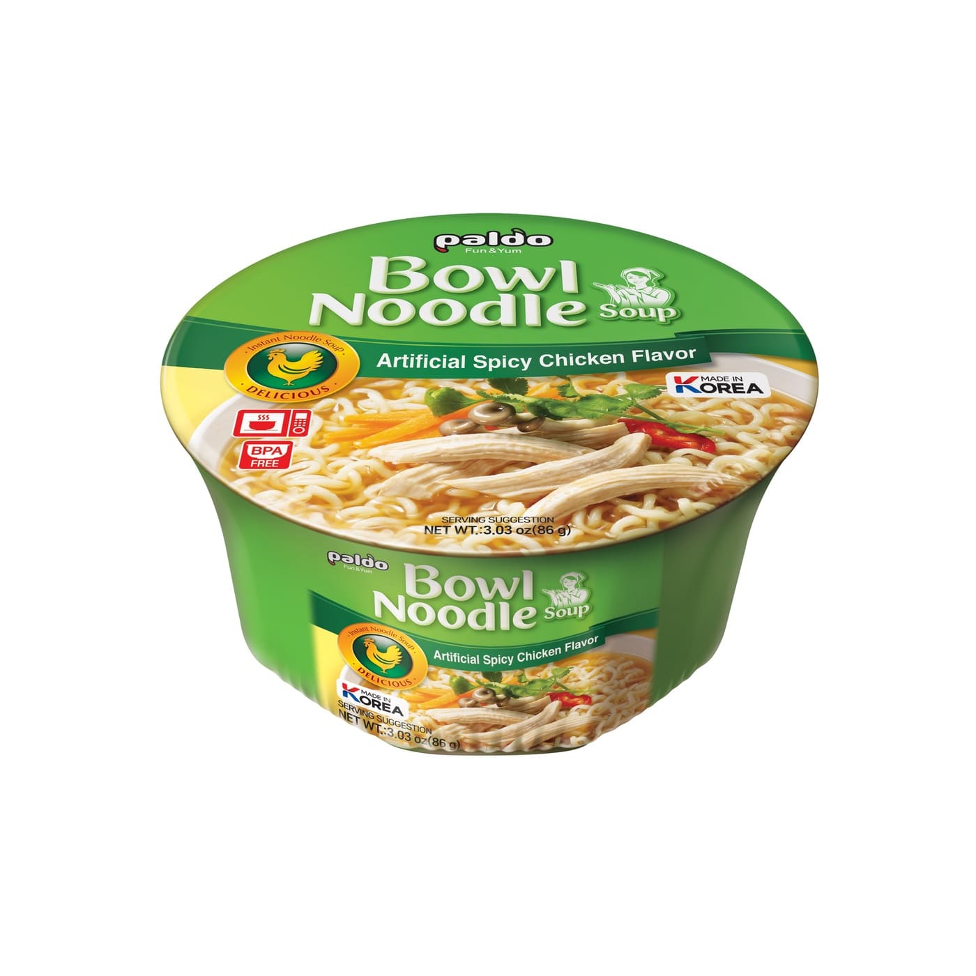 Рамен в купа с люто пиле spicy Paldo