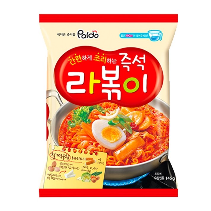 Рамен с оризови нудли Rabokki Paldo