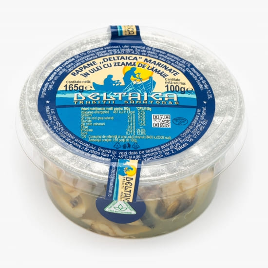 Рапани мариновани в олио с лимонов сок Deltaica